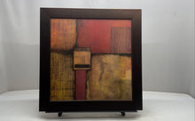 Load image into Gallery viewer, Home Decor Wall Hanging Brown Framed Burnt Orange I Art Print By Norm Olson