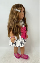 Load image into Gallery viewer, Our Generation Womens White Pink Dress Fashion Doll With Outfit