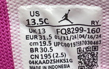 Load image into Gallery viewer, Nike Kids Air Jordan Max Aura 6 FQ8299-160 White Pink Sneakers Shoes Size 13.5C