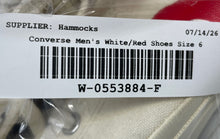 Load image into Gallery viewer, Converse Unisex Chuck 70 High 150205C White Red Sneaker Shoes Size M6 W8