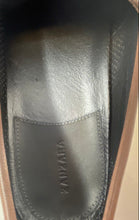 Load image into Gallery viewer, Zanzara Mens Brown Leather Croc-Embossed Slip-On Driving Loafer Shoes Size 9