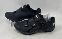 Load image into Gallery viewer, Fenlern Mens Black Hook And Loop 4 Bolt Mountain Cycling Shoes Size EUR 43