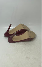 Load image into Gallery viewer, Guess Womens Joany Red Faux Patent Leather Peep Toe High Platform Heels Sz 8.5M