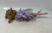 Load image into Gallery viewer, Blonde Curly Hair Ballerina Porcelain Doll In Removable Purple Outfit With Shoes