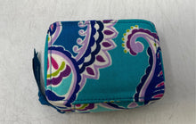 Load image into Gallery viewer, Vera Bradley Womens Multicolor Paisley Lightweight Zip-Around Travel Pill Case