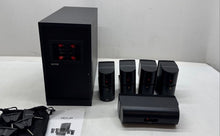 Load image into Gallery viewer, Kevlan Media Labs KV-9 Black 1500 Watt 5.1 Home Theatre System W/ Box Not Tested