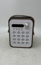 Load image into Gallery viewer, Merkury Innovations Model MI-SPB82 Brown Portable Bluetooth Speaker No Tested