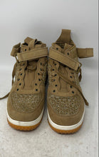 Load image into Gallery viewer, Nike Mens Lunar Force 1 Flyknit 855984-200 Brown Sneaker Shoes Size 10