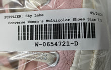 Load image into Gallery viewer, Converse Womens Chuck 70 High A09113C Multicolor Lace-Up Sneaker Shoes Size 7.5