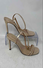 Load image into Gallery viewer, Schutz Womens Altina Gold-Tone Stiletto Heel Ankle Strap Sandals Size 6B