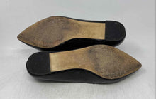 Load image into Gallery viewer, Nine West Womens Nadalia Black Croc Embossed Pointed Toe Loafer Shoes Size 9.5 M
