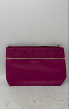 Load image into Gallery viewer, Elizabeth Arden Womens Pink Leather Inner Pocket Zipper Makeup Cosmetic Case