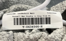 Load image into Gallery viewer, Russell Mens Gray Intellifresh Built Indoor Protection Pullover Hoodie Size XL