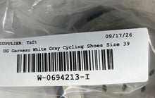 Load image into Gallery viewer, Louis Garneau Unisex HRS-80 White Gray Hook & Loop Cycling Shoes Size 39
