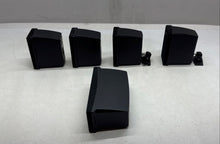 Load image into Gallery viewer, Lot Of 5 Pcs Sony SS-MSP75 Black Surround Sound Home Theater Speaker Not Tested