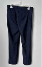 Load image into Gallery viewer, Banana Republic Womens Blue Flat Front Pockets Straight Leg Dress Pants Size 4