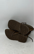 Load image into Gallery viewer, UGG Kids Robley Weather Brown Suede Round Toe Lace-Up Ankle Boots Size 1