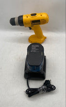 Load image into Gallery viewer, DeWalt Model DW928 Yellow Cordless Drill With Battery Charger Not Tested