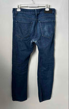 Load image into Gallery viewer, Boss Hugo Boss Mens Blue Denim Button Front Belt Loops Straight Leg Jeans 32/30