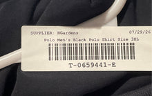 Load image into Gallery viewer, U.S. Polo Assn. Mens Black Cotton Short Sleeve Regular Fit Polo Shirt Size 3XL