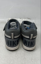 Load image into Gallery viewer, Nike Boys Court Borough Mid 870026-009 Gray Leather Sneaker Shoes Size 1Y