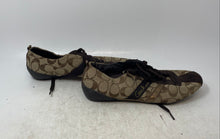 Load image into Gallery viewer, Coach Womens Belina A1467 Beige Brown Signature Print Sneaker Shoes Size 10M