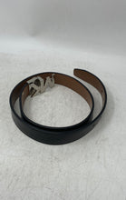 Load image into Gallery viewer, Michael Kors Womens Black Leather Adjustable Buckle Casual Reversible Belt