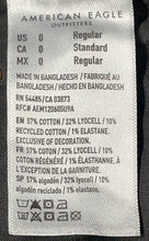Load image into Gallery viewer, American Eagle Womens Black Pockets Denim Skinny Leg Jeans Size 0