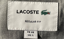Load image into Gallery viewer, Lacoste Womens Gray Notch Lapel Single-Breasted Two-Piece Blazer & Pants Sz S/30