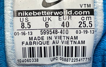 Load image into Gallery viewer, Nike Womens Flex Experience RN 2 599548-400 Blue Pink Sneaker Shoes Size 8.5