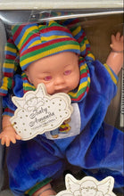 Load image into Gallery viewer, Baby Amanda Collectible Blue Outfit Striped Hat Collector Edition Fashion Doll