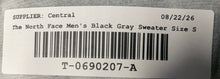 Load image into Gallery viewer, The North Face Mens Black Gray Camouflage Long Sleeve Activewear Top Size Small
