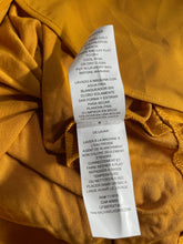 Load image into Gallery viewer, Michael Kors Womens Mustard Long Sleeve Overlapping Layered Blouse Top Size XL