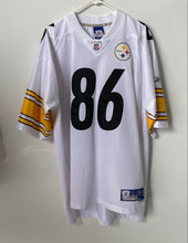 Load image into Gallery viewer, Reebok Mens White Pittsburgh Steelers Hines Ward #86 American NFL Jersey Size XL