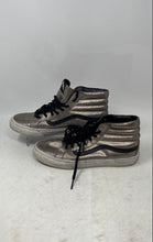 Load image into Gallery viewer, Vans Unisex Sk8-Hi Slim Gray Leather Lace-Up Sneaker Shoes Size M8 W9.5