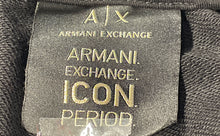 Load image into Gallery viewer, Armani Exchange Mens Black Flat Front Slash Pockets Drawstring Jogger Pants XXL
