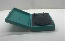 Load image into Gallery viewer, Crosley Model CR8005A-DT1 Teal Portable Record Player Turntable Not Tested