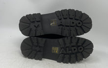 Load image into Gallery viewer, Aldo Womens Talaleryknit Black Round Toe Lace-Up Ankle Boots Size 7.5