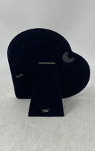 Load image into Gallery viewer, Royal Limited Silver-Tone Heart-Shaped Free Standing Picture Frame With Box