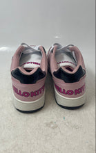 Load image into Gallery viewer, Hello Kitty Womens Pink White Leather Lace-Up Low Top Sneaker Shoes Size 9