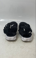 Load image into Gallery viewer, Nike Womens Owaysis CK9283-002 Black White Open Toe Strappy Sandals Size 7