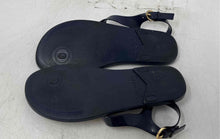 Load image into Gallery viewer, Michael Kors Womens Lillie Jelly Dark Blue Open Toe Thong Sandals Size 8 M
