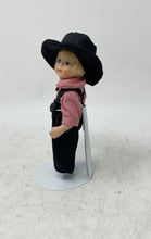 Load image into Gallery viewer, Spring Ford Ceramic Vintage Style Baby Doll Collectible With Overalls Outfit