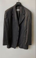Load image into Gallery viewer, Gianfranco Ruffini Mens Gray Wool Notch Lapel Four-Button Blazer Size 41R