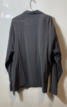 Load image into Gallery viewer, Hugo Boss Mens Gray Cotton Long Sleeve Collared Button-Up Shirt Size XL