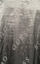 Load image into Gallery viewer, Guess Womens Black Logo Print Long Sleeve Collared Button-Up Shirt Size XL