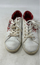 Load image into Gallery viewer, Desigual Womens Cosmic Heart 21WSKP07 White Red Lace-Up Sneakers Shoes Size 8