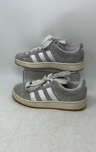 Load image into Gallery viewer, Adidas Mens Campus 00s HQ8707 Gray White Low Top Lace-Up Sneaker Shoes Size 7.5