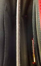 Load image into Gallery viewer, Aldo Womens Miyabel Red Croc Embossed Patent Leather Chain Strap Crossbody Bag