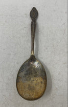 Load image into Gallery viewer, Vintage Silver-Tone Ornate Design Handle Collectible Serving Gravy Spoon